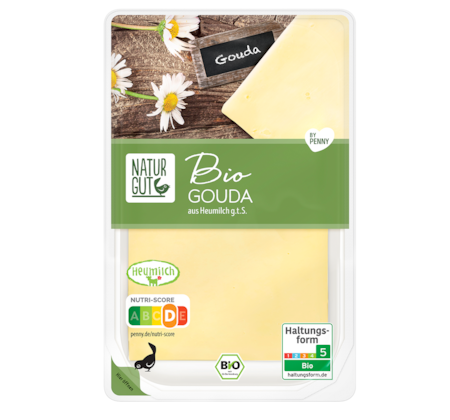 NATURGUT Bio Gouda Käsescheiben