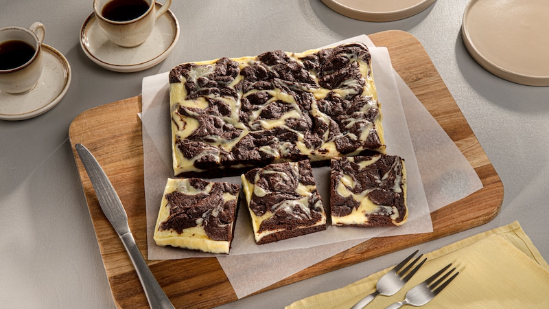 Cheesecake-Brownies 