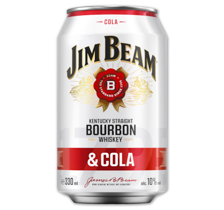 JIM BEAM Bourbon Whiskey & Cola 1.99