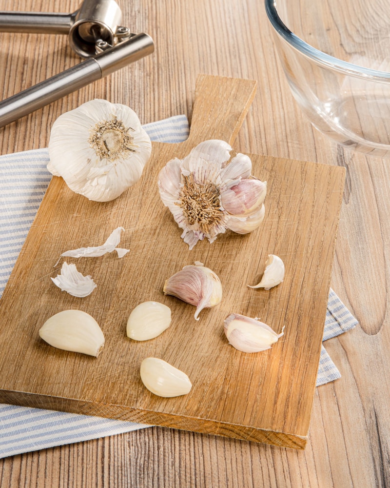 Dieses Bild zeigt den Knoblauch.