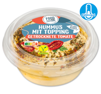FOOD FOR FUTURE Humus getrocknete Tomate