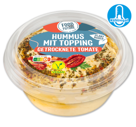FOOD FOR FUTURE Humus getrocknete Tomate