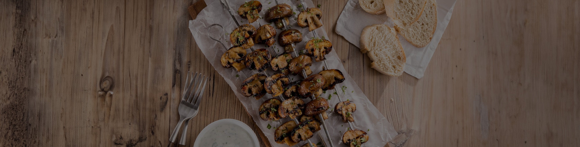 Dieses Bild zeigt die fertigen Pilze.