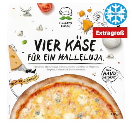 GUSTAVO GUSTO Quattro Formaggi 3.49