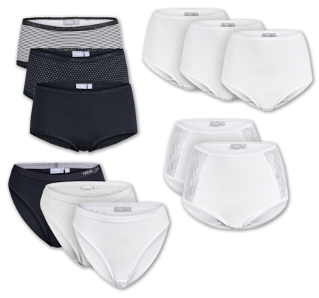 TRUE STYLE Damen-Slips*