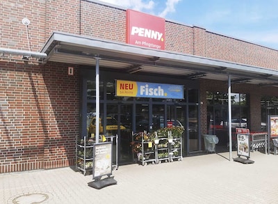 Sie sehen den Eingang vom Penny Markt in Salzgitter/Bad, Am Pfingstanger 19
