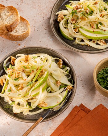 Dieses Bild zeigt den fertigen Salat.