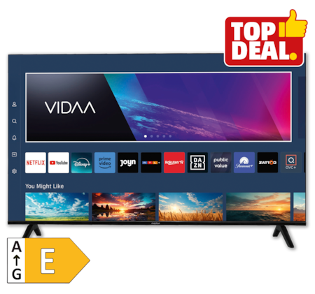 MEDION LIFE® X8502680 125,7 cm (50“) Ultra HD QLED Smart-TV 199.00
