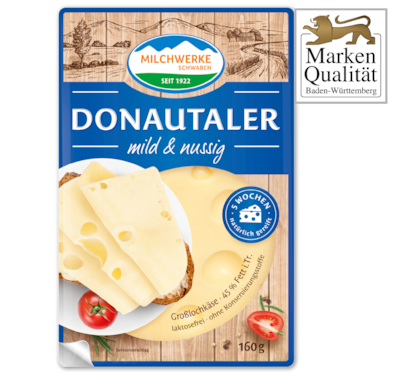 WEIDEGLÜCK Donautaler Käsescheiben 1.49