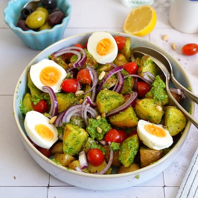 Mediterraner Kartoffelsalat