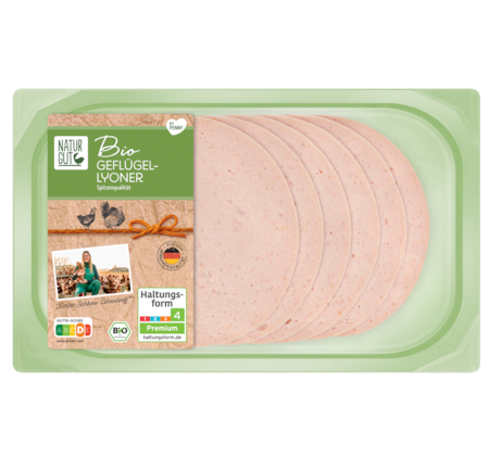 NATURGUT Bio Geflügellyoner