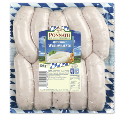 PONNATH Münchner Weißwürste 4.44
