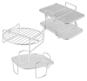 HOME IDEAS Cooking Edelstahl-Einsatz für Heißluftfritteuse*