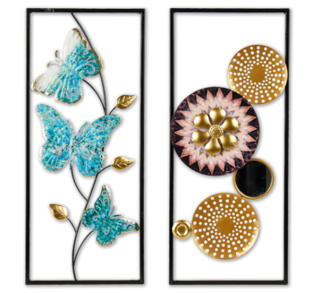 Deko-Wandbild aus Metall*