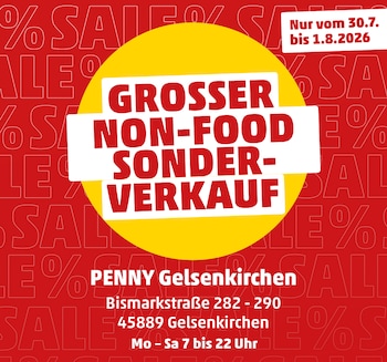 NON-FOOD SONDERVERKAUF GELSENKIRCHEN Bis -70%