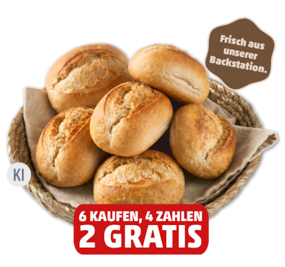 BÄCKERKRÖNUNG Das knusprig-frische Weizenbrötchen