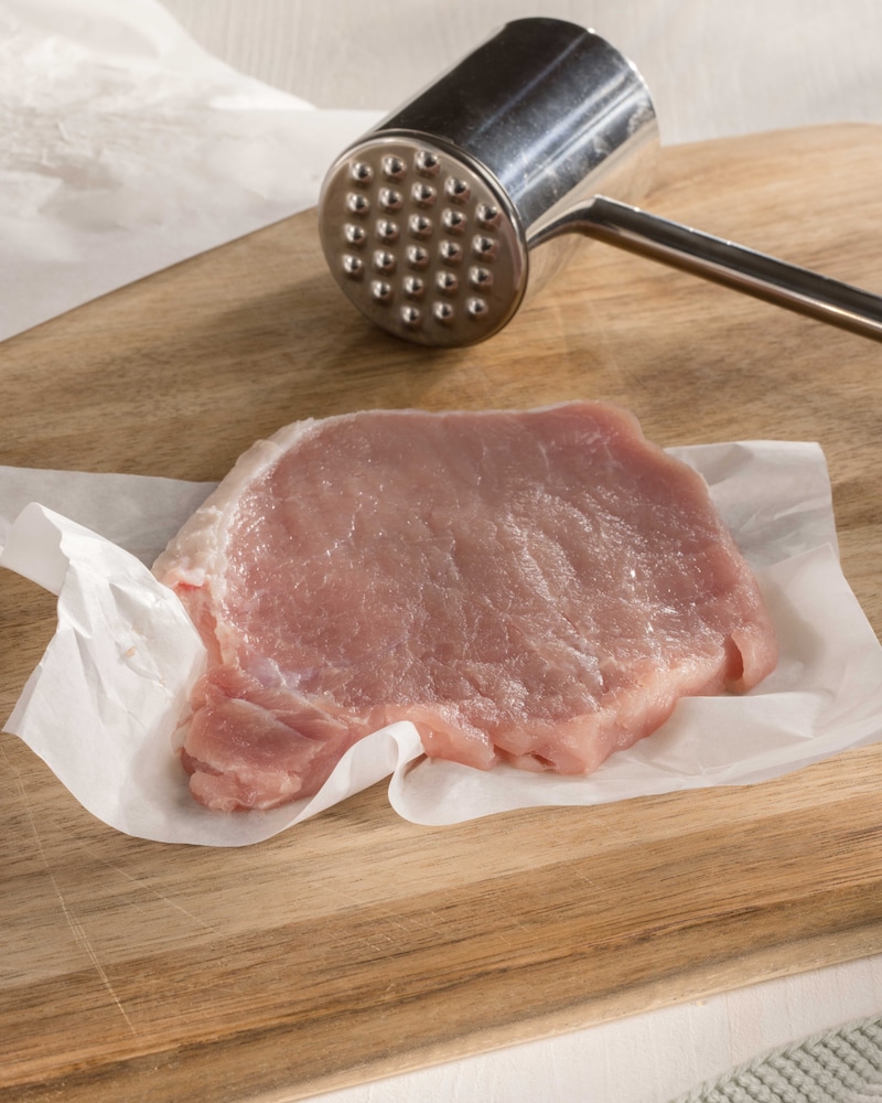 Das Bild zeigt Schweinefleisch.