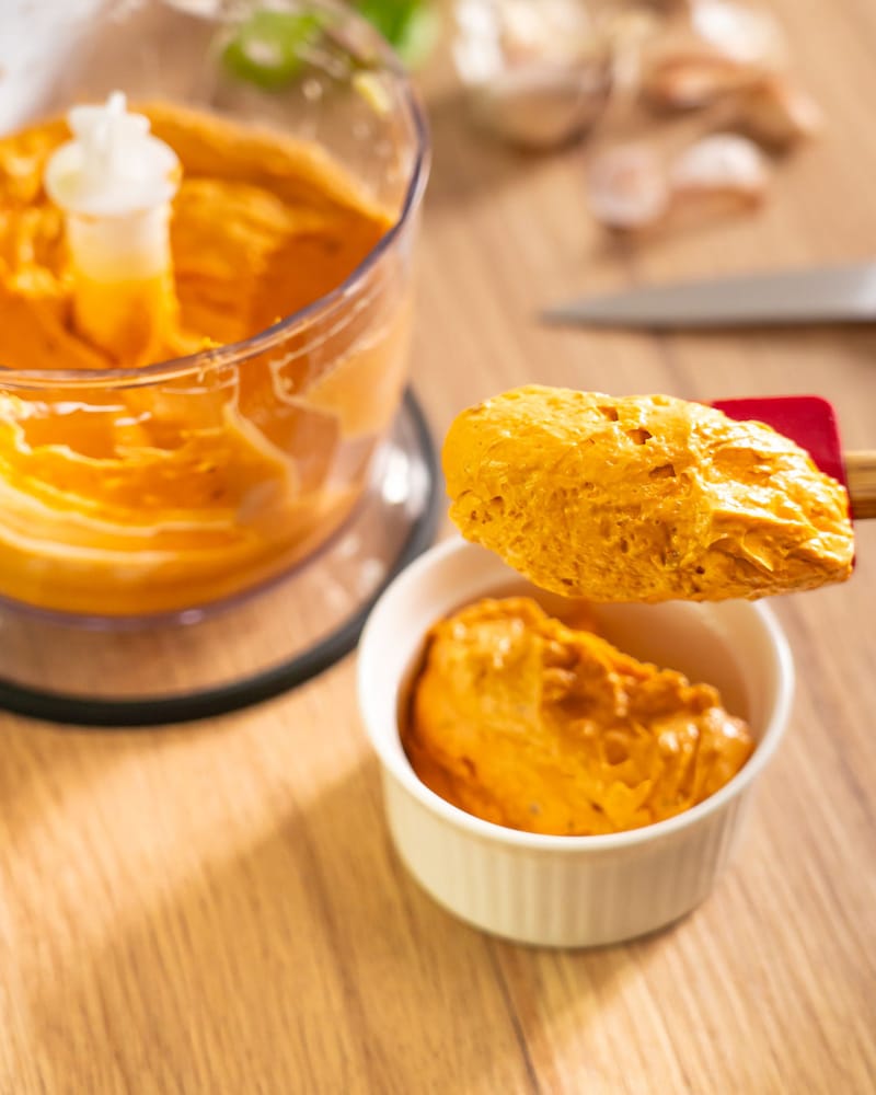 Dieses Bild zeigt die Tomatenbutter.