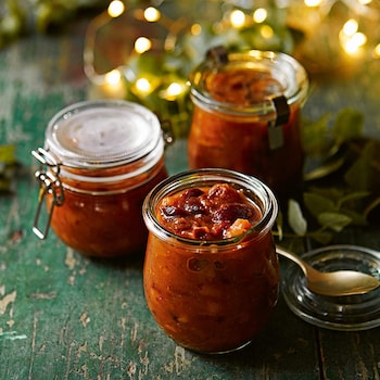 Würziges Birnen-Chutney mit Anis
