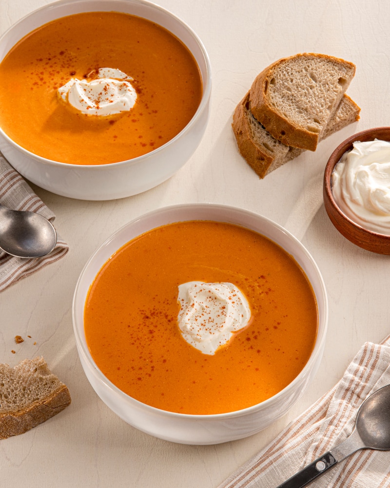 Dieses Bild zeigt die fertige Suppe.