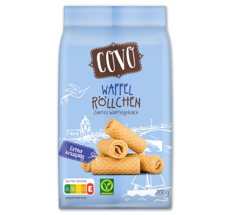 COVO Waffel Röllchen