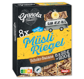 GRANOLA Müsliriegel Schoko-Banane