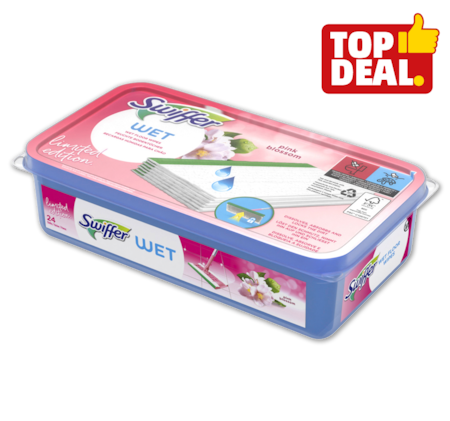 SWIFFER Feuchte Bodenwischtücher PINK LIMITED EDITION*