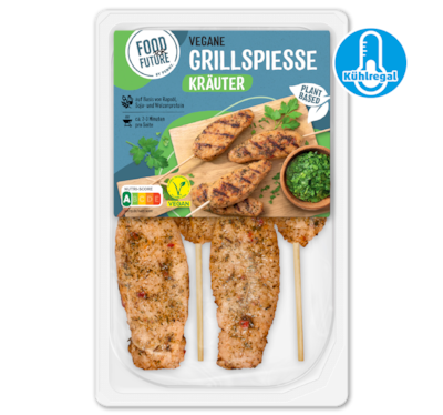 FOOD FOR FUTURE Vegane Grillspieße*