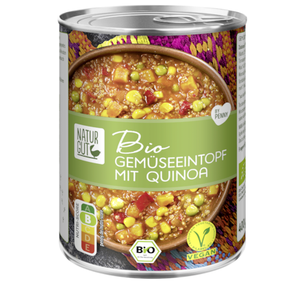 NATURGUT Bio Gemüsesuppe mit Quinoa
