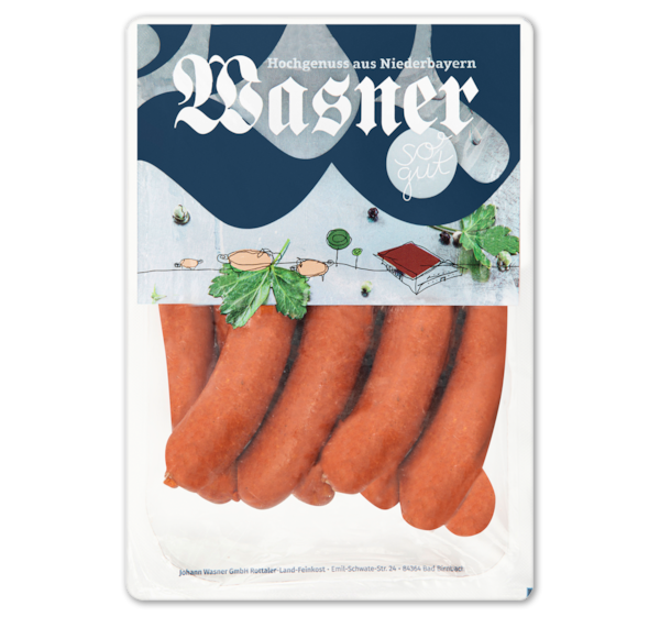 WASNER Regensburger oder Käsekrainer 4.49