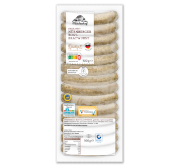 MÜHLENHOF Nürnberger ­Rostbratwurst 2.99