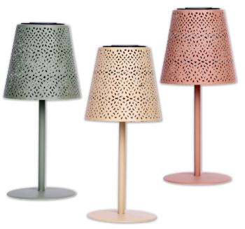 Solartischlampe PASTELL*