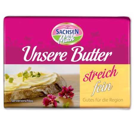 SACHSENMILCH Unsere Butter*