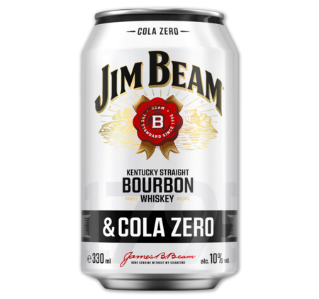 JIM BEAM Bourbon Whiskey & Cola 1.99