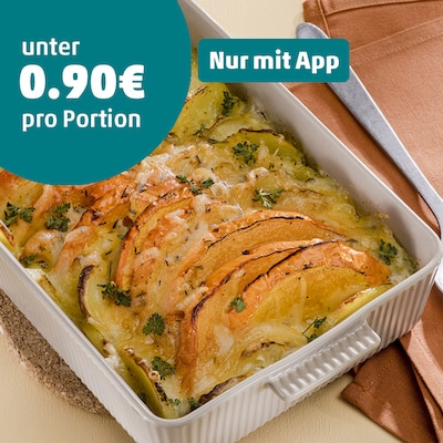 Kürbis-Kartoffel-Auflauf