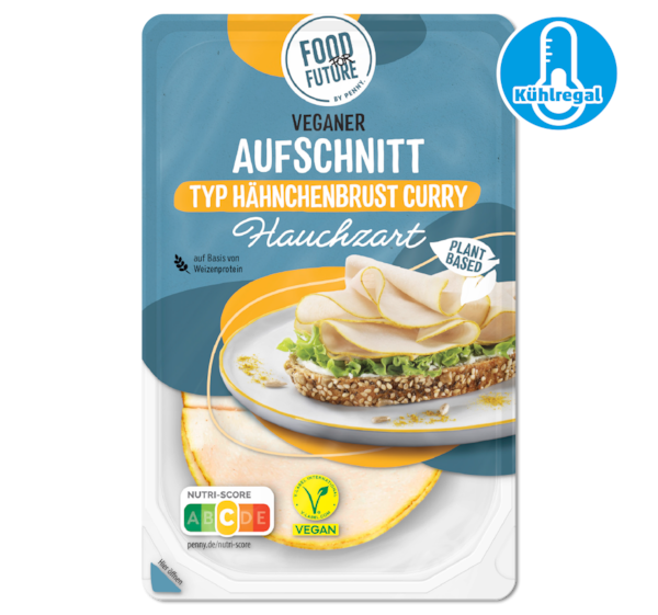 FOOD FOR FUTURE Veganer Aufschnitt hauchzart 1.11²