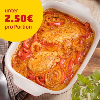 Paprika Sahne Hähnchen 