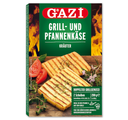 GAZI Pfannen- und Grillkäse 1.99