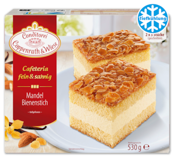 COPPENRATH & WIESE Cafeteria fein & sahnig Mandel Bienenstich