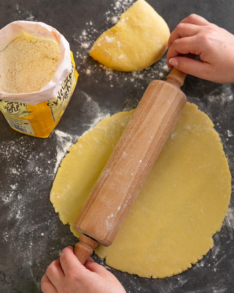 Apfel-Galettes mit Waldhonig