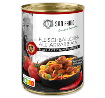 SAN FABIO Fleischbällchen in Sauce*