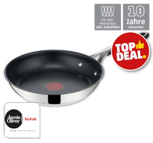 JAMIE OLIVER TEFAL Hochwertige Edelstahl-Pfanne*