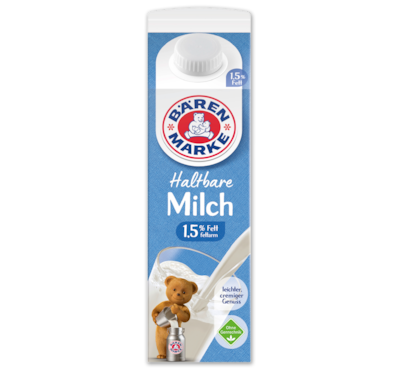 BÄRENMARKE Haltbare Milch 0.99