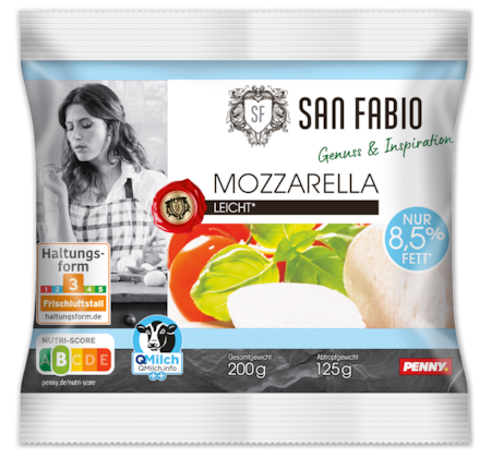 SAN FABIO Mozzarella 0.66