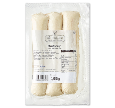 GÄUFELDER Oberländer oder Rote Wurst*