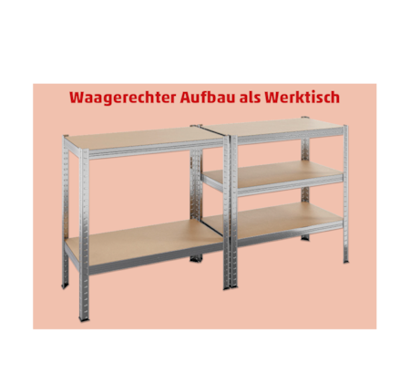PURE WORK Metallschwerlastregal 16.99