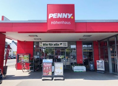 sie sehen den Eingang vom Penny Markt in Köln – Höhenhaus Im Weidenbruch 151 