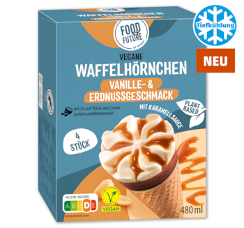 FOOD FOR FUTURE Vegane Waffelhörnchen*