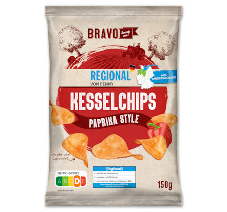 BRAVO Regional Kesselchips