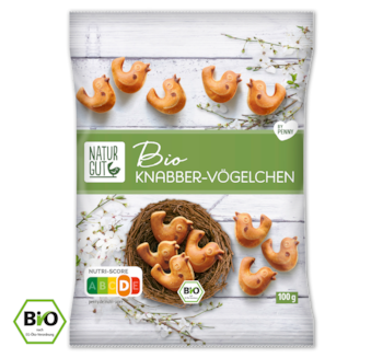 NATURGUT Bio Knabber-Vögelchen